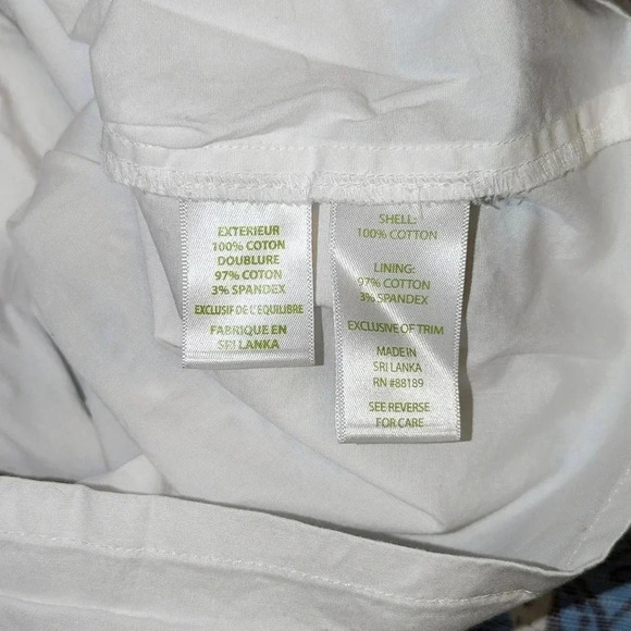 Lilly Pulitzer Marigold Skort Ariel Blue Hippy Shake White Lace Mini - Picture 9 of 10